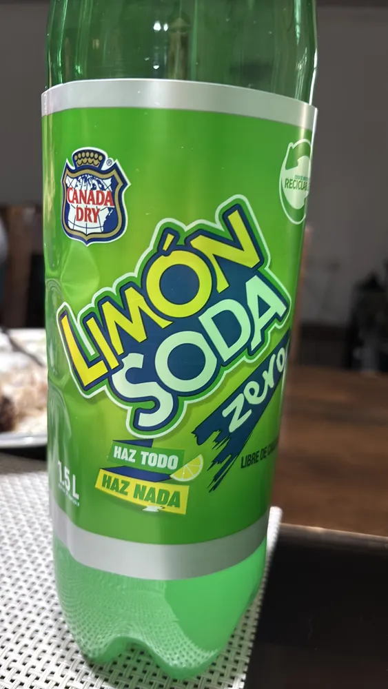Limón Soda zero