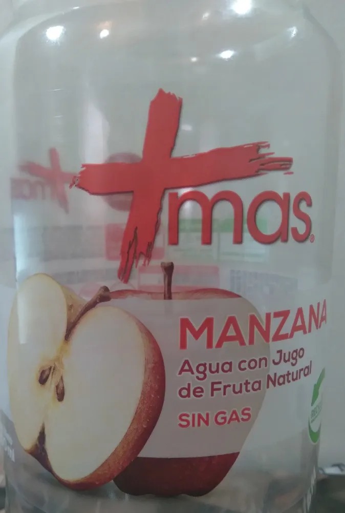 agua con jugo natural de fruta natural SIN GAS