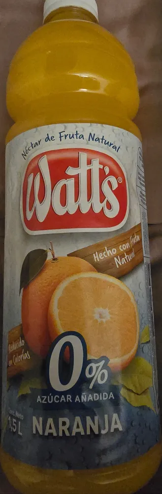 nectar de fruta natural naranja light