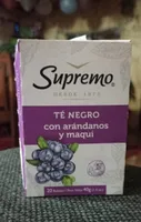 Té negro con arándanos y maqui