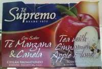 Te Supremo con sabor Té de Manzana y Canela