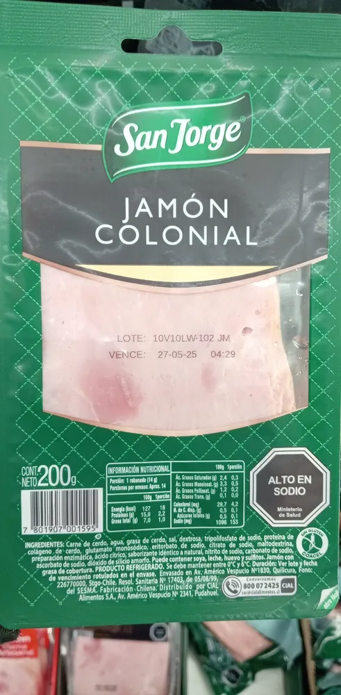 Jamón colonial