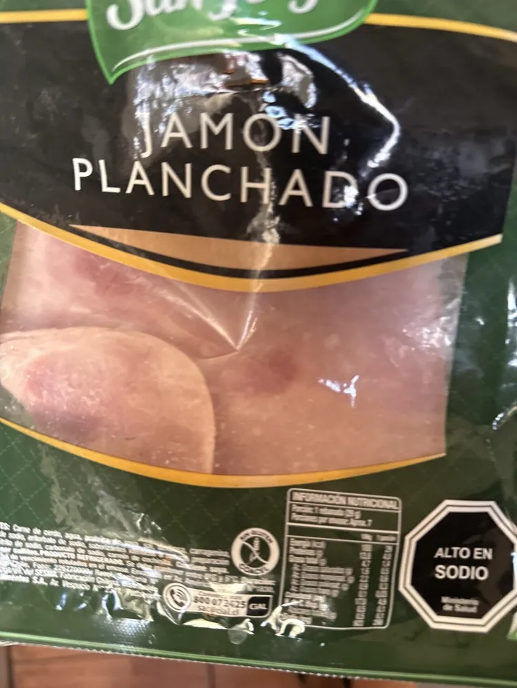 Jamón planchado