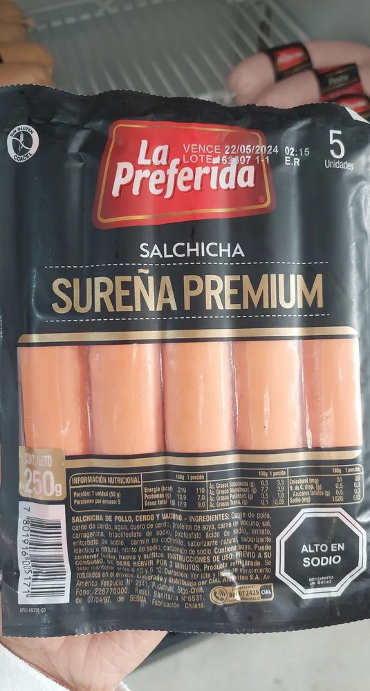 Salchicha premim la preferida