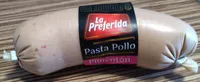 Pasta de pollo pimentón