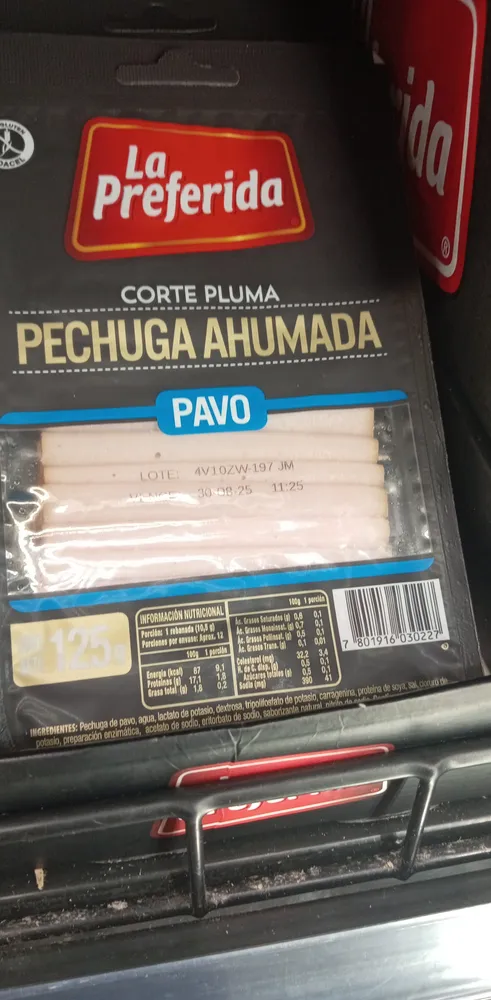Pechuga ahumada pavo - La Preferida