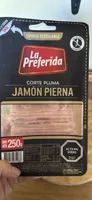 jamón pierna corte pluma