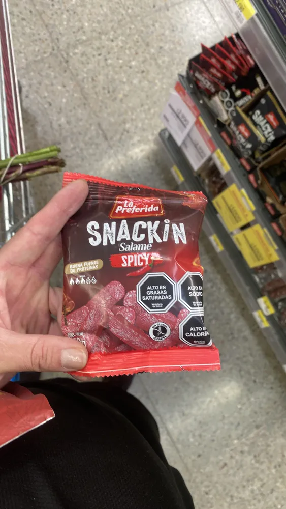SNACKIN Salame SPICY