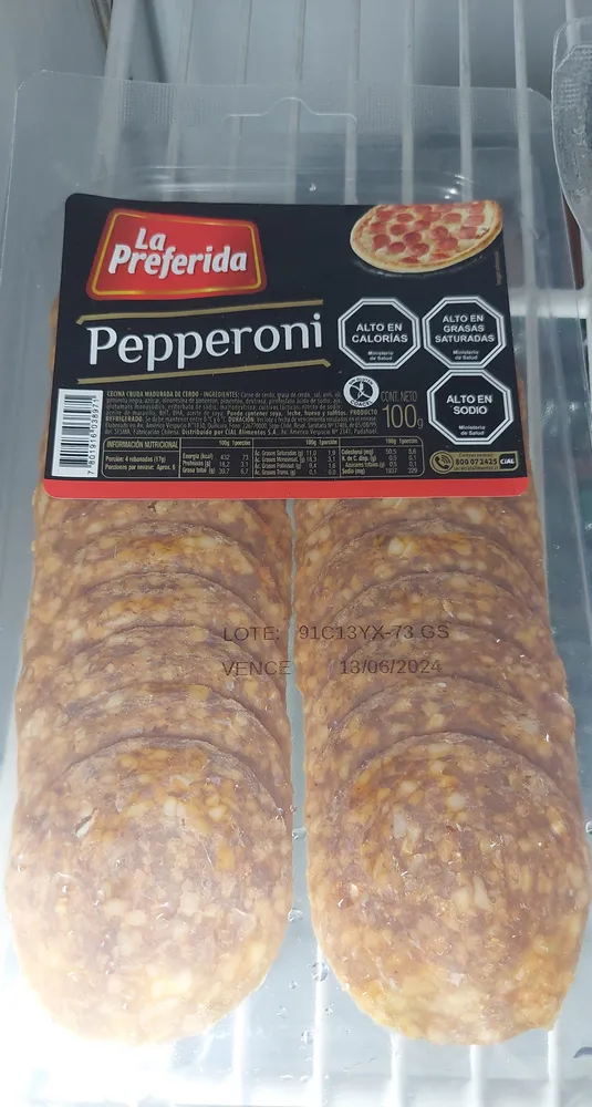 Pepperoni LP100 gr