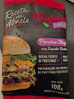 Vegetal Buger Porotos Negros con Zapallo italiano - La Crianza - La Crianza