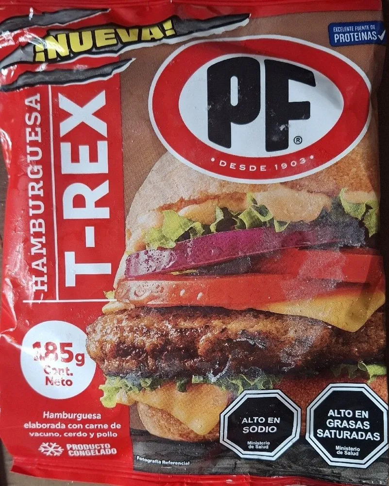 Hamburguesa T-Rex