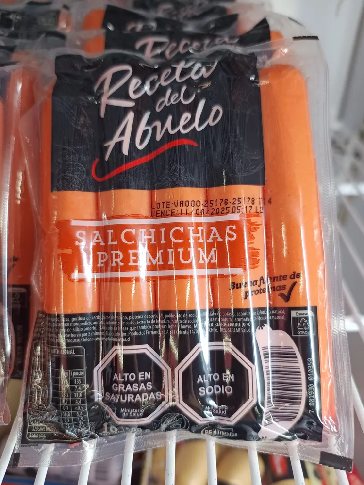 salchicha sureña receta del abuelo 250 grs