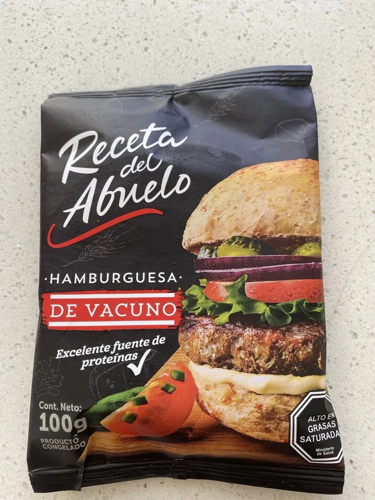 Hamburguesa de Vacuno
