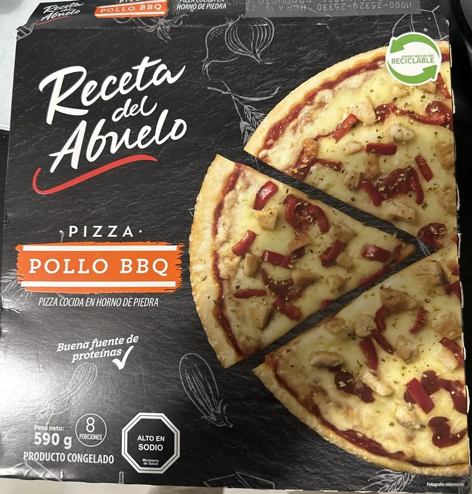 Pizza Pollo Bbq