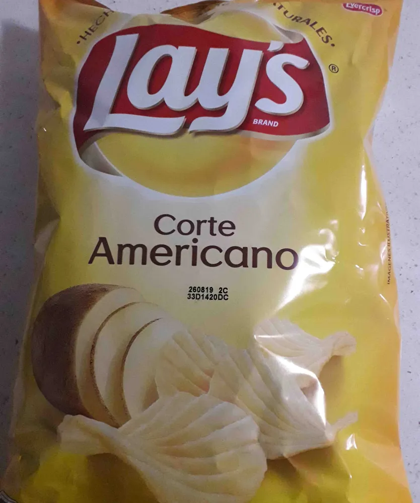 Papas Fritas Corte Americano Original Bolsa