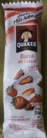 Barra de cereal frutilla Quaker