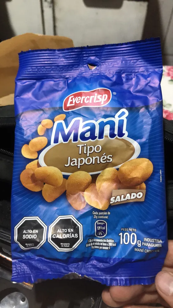 Mani Tipo Japonés SALADO