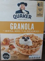 Granola avena miel y almendras