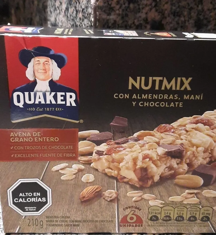 Barritas NUTMIX QUAKER