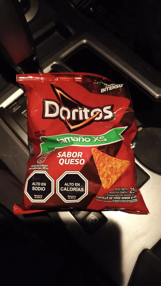 Doritos tamaño XS Sabor Queso