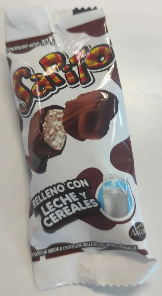 Sapito Rellenos con Leche y Cereales