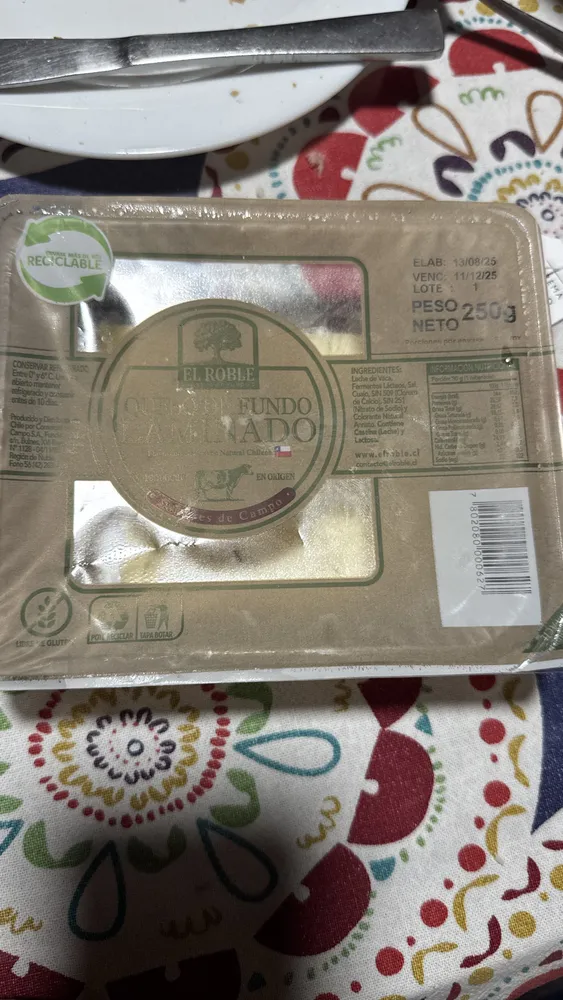 QUESO DE FUNDO LAMINADO