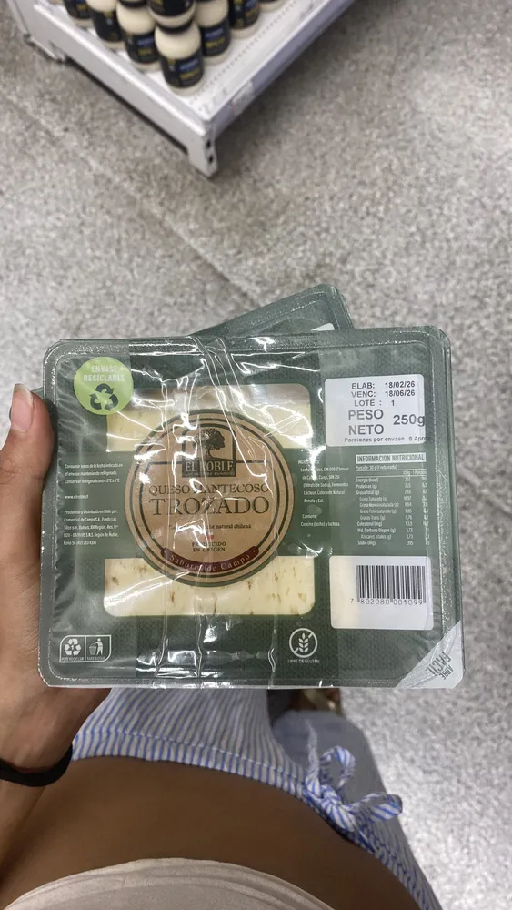 Queso Mantecoso Trozado