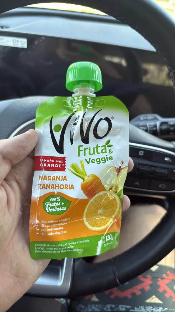 Vivo Fruta & Veggie Naranja Zanahoria