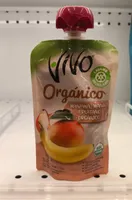 Compota Vivo Orgánico Manzana/Mango/Platano