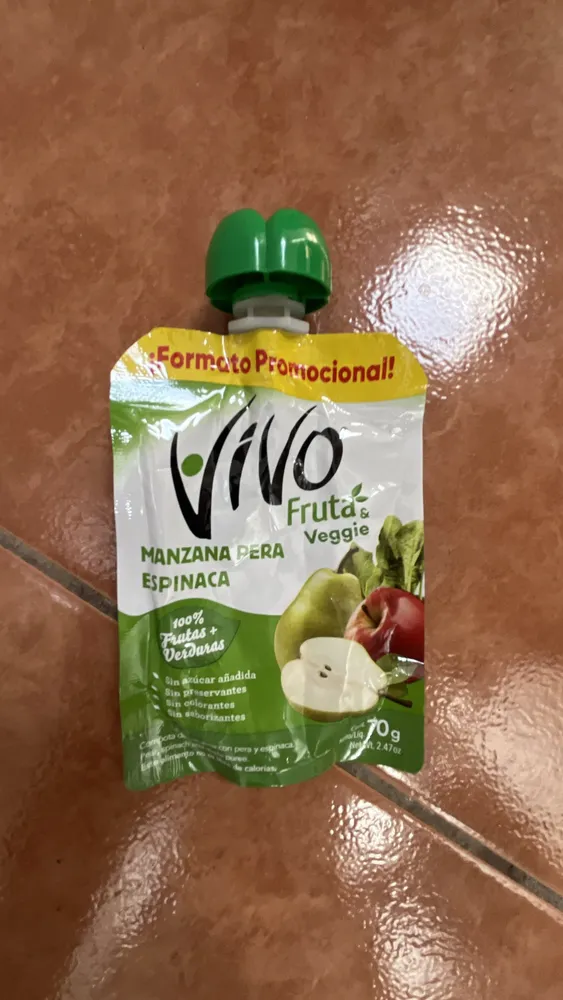 MANZANA PERA ESPINACA
