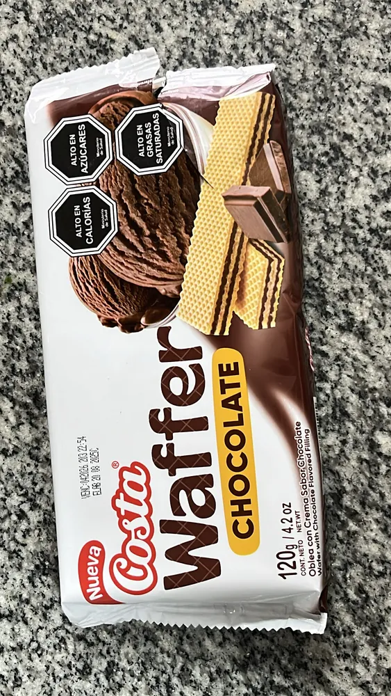 Waffer CHOCOLATE