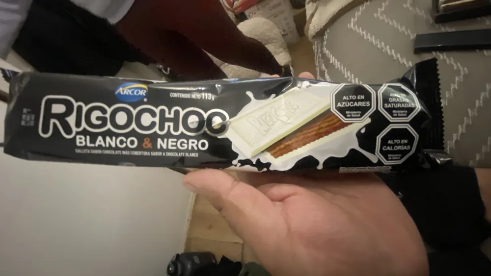 RIGOCHOC BLANCO & NEGRO