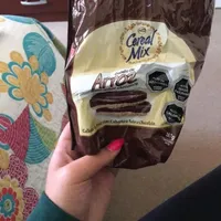 Galletas de arroz con chocolate