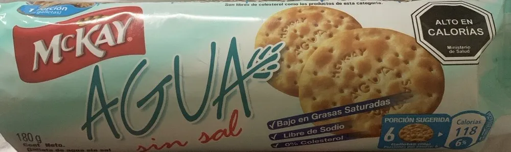 Galletas de Agua Sin Sal