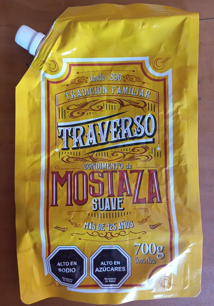 condimento de mostaza suave