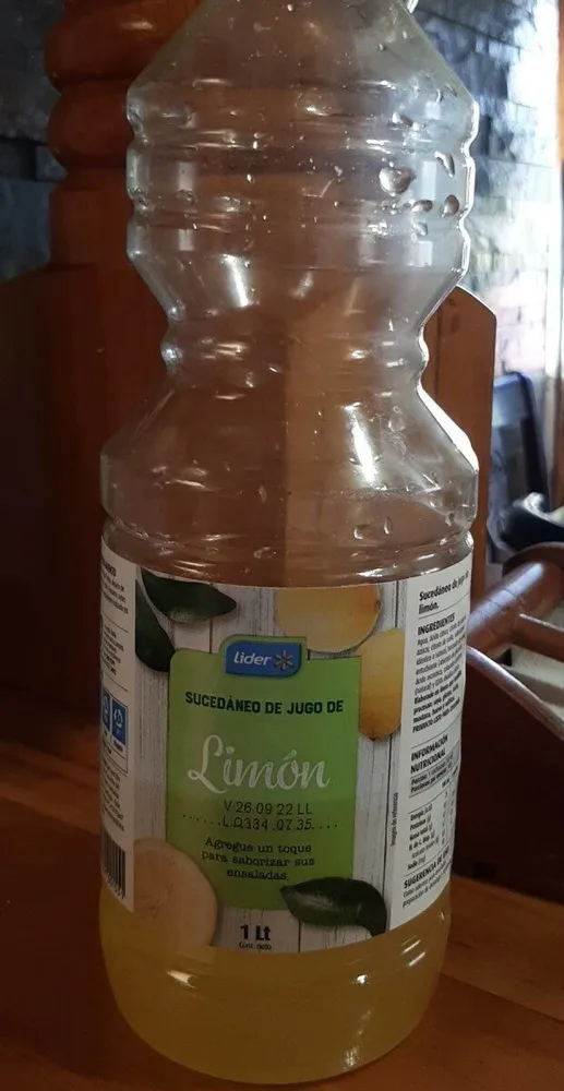 Sucedáneo de jugo de limón
