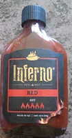 Salsa picante red inferno