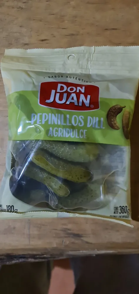 Pepinillos dill agridulce