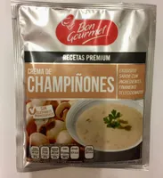 Crema de champiñones