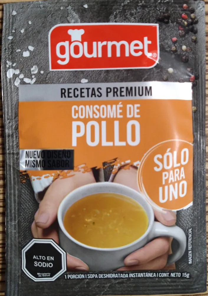 Sopa Individual Consomé de Pollo