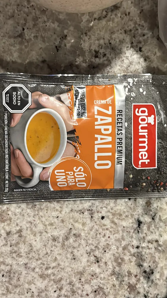 Crema de Zapallo