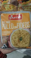sopa de pollo con fideos gourmet