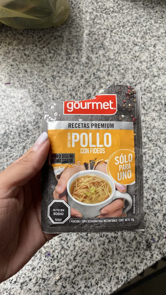 Sopa Sabor Pollo con Fideos