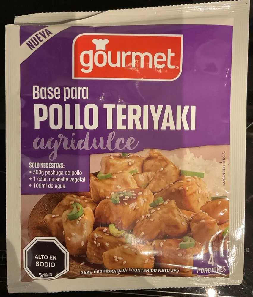 Base Para Pollo Teriyaki
