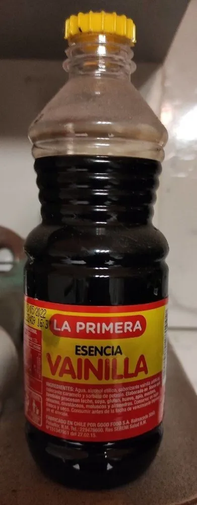Esencia de vainilla