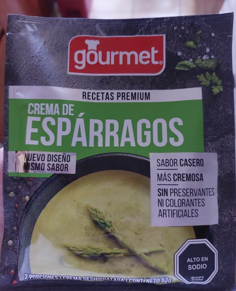 Crema de espárragos