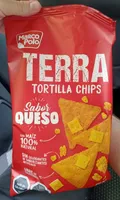 Terra Tortilla Chips sabor Queso