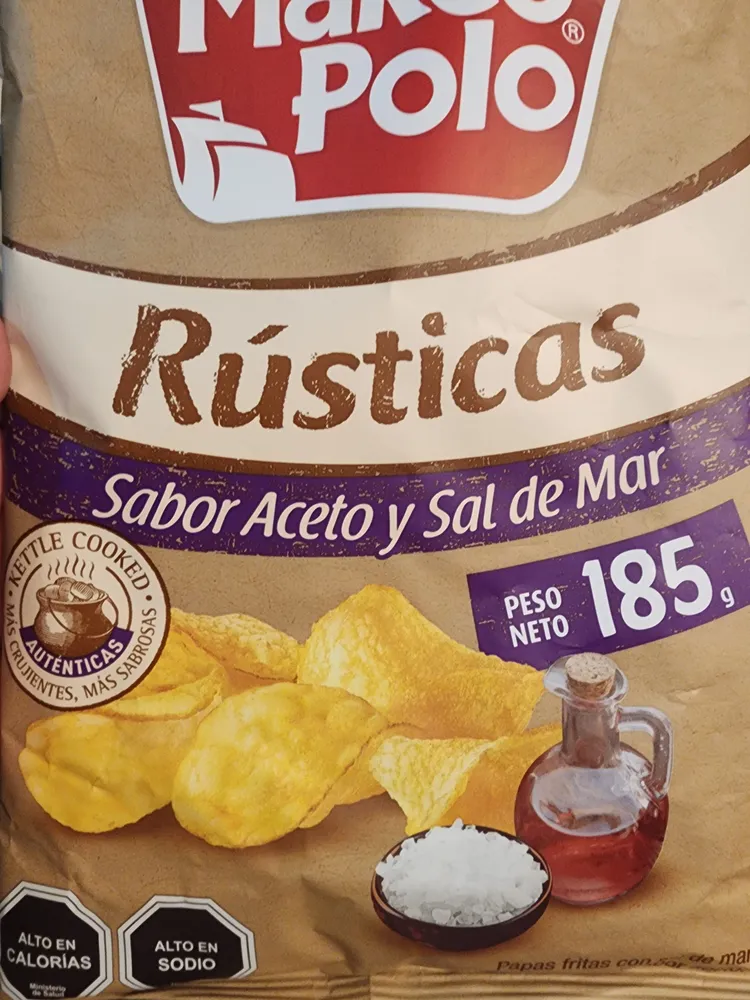Rústicas Sabor Aceto y Sal de Mar