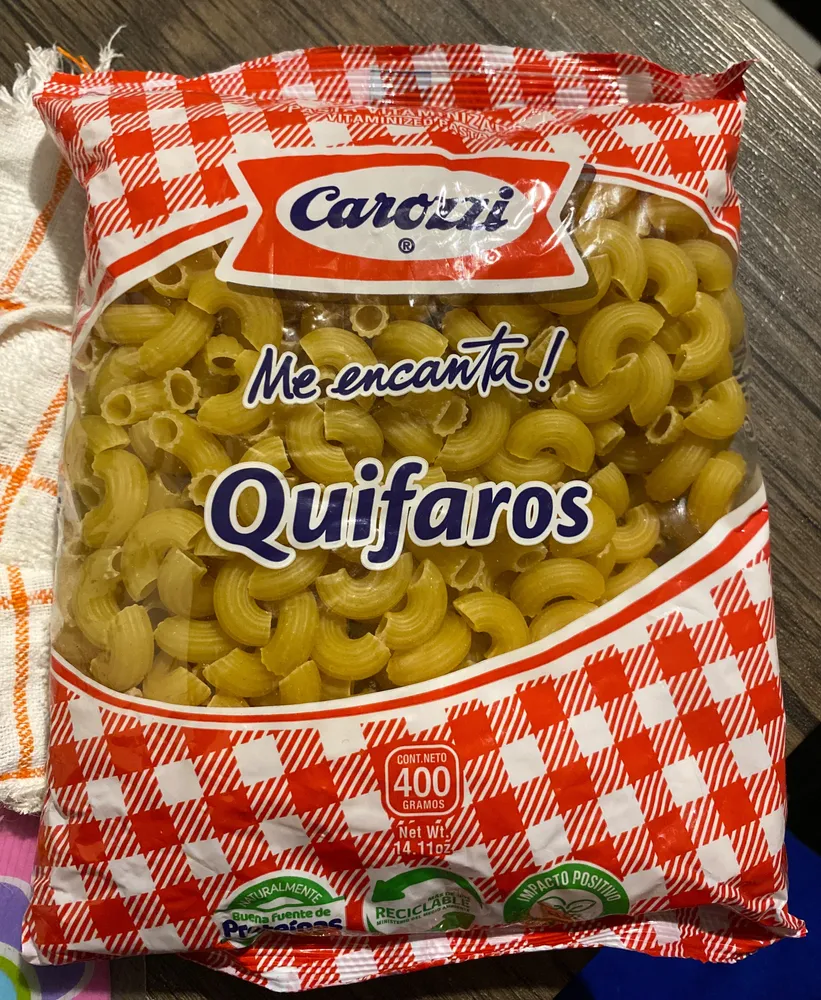 Fideos Quifaros (Carozzi)