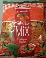 Pasta mix corbatas tricolor